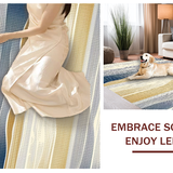 Artistic Abstract Creamy Waves(Beige)