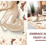 Trendy Floral Dreamscape Appeal(Beige)