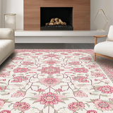 Contemporary Light Floral Elegance(White)
