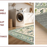 Elegant Earthy Floral Insect Design(Beige)