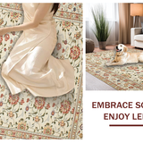 Artful Rustic Ogee Print(Beige)