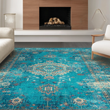 Luxe Transitional Textural Design(Blue)