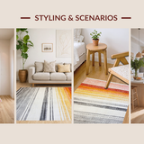 Artful Vintage Striped Design(Orange)