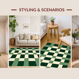 Vibrant Plush Diamond Layout(Green)