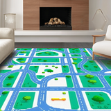 Colorful Traffic Themed Learning(Blue)