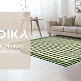 Rustic Checkered Texture Elegance(Green)