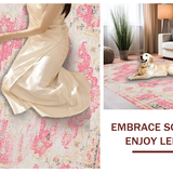 Elegant Ogee Patterned Accent(Pink)