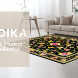 Timeless Classic Floral Harmony(Black)