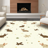 Whimsical Pastel Holiday Motif(Beige)