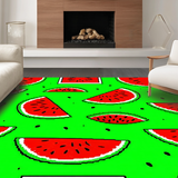 Vibrant Watermelon Slice Motif(Red)
