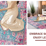 Artful Colorful Medallion(Blue)