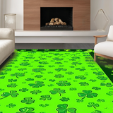 Artful Celtic Inspired Welcome Mat(Green)