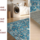 Intricate Spice Floral Whimsy(Blue)