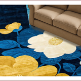 Navy Floral Rustic Charm(Blue)