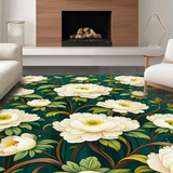Delicate Floral Charm and Grace(White)