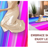 Stylish Layered Rainbow Hues(Pink)