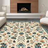 Warm Neutral Vintage Blossom(Beige)