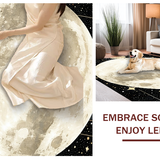 Stylish Black and Beige Harmony(Beige)