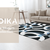 Minimalist Curvilinear Graphic Style(Black)