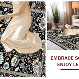 Contemporary Dark Floral Aesthetic(Black)