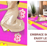 Dynamic Colorful Flower Medley(Pink)
