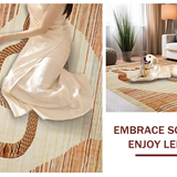 Modern Eclectic Snake Visualization(Beige)