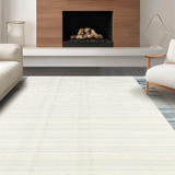 Modern Blue Stripe Visual(Beige)
