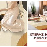 Artistic Sika Deer Textural Element(Beige)