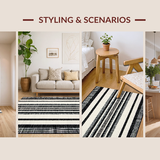 Modern Monochrome Linear Design(Black)