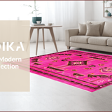 Rustic Preppy Textured Delight(Pink)