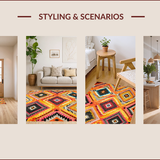 Stylish Checkered Design with Flair(Orange)