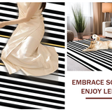 Timeless Black and White Stripes(Black)