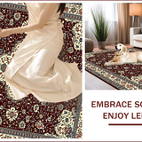 Traditional Classic Floral Motif(Red)