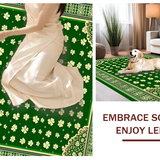 Minimalist Shamrock Geometry Theme(Green)