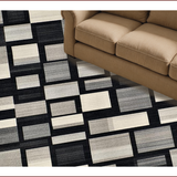 Bold Earthy Geometric Motif(Gray)