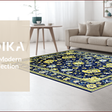 Vintage Floral Damask Elegance(Blue)