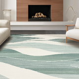 Minimalist Sage Cream Ripple Effect(Beige)