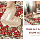 Rustic Red Geometric Composition(Red)
