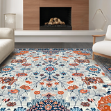 Sophisticated Abstract Floral Fusion(Gray)