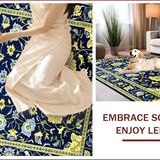 Vintage Floral Damask Elegance(Blue)