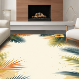 Vibrant Floral Coastal Charm(Beige)