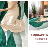 Vibrant Playful Modern Shapes(Green)