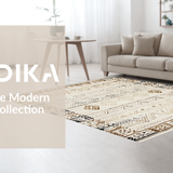 Chic Ethnic Diamond Motif(Beige)