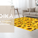 Vibrant Floral Patterned Statement(Yellow)