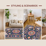Trendy Earthy Toned Diamond Layout(Blue)