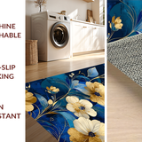 Modern Playful Botanical Motif(Blue)