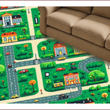 Race Car Circuit Play Mat(Green)