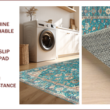 Rustic Vintage Medallion Aesthetic(Blue)