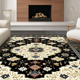 Luxurious Vintage Damask Motif(Black)