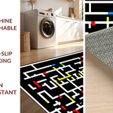 Chic Vibrant Circular Design(Black)